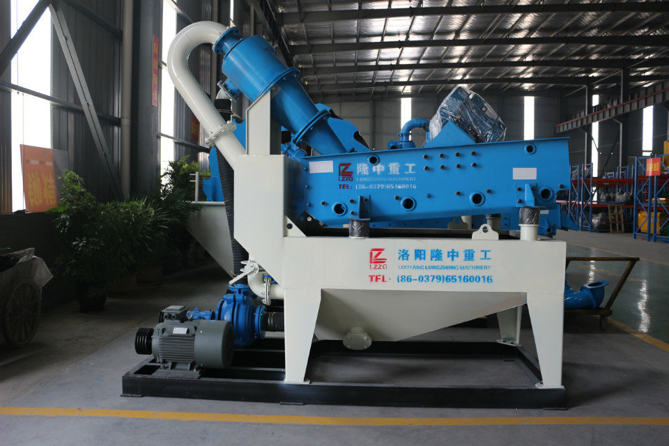 隆中LZ350细砂回收设备和TS1530振动脱水筛发货