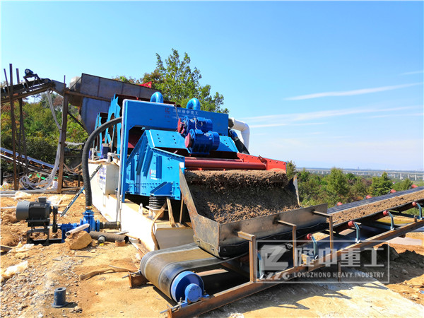 时产60吨细沙回收机设备砂子回收更环保、节能