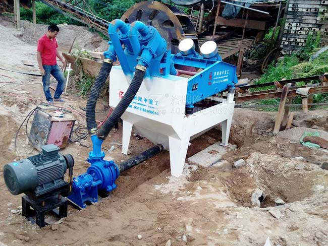 洗砂场钻井泥浆细砂回收机 砂场泥浆脱水设备供应商