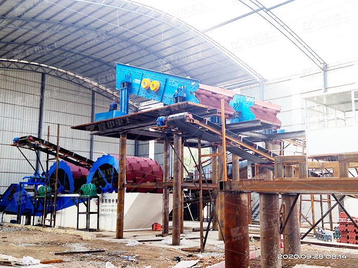 水洗机制砂生产线工艺流程及设备配置